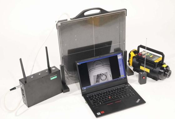 Detektor 5h 5s X Ray Inspection System For Luggage, tragbares Röntgenstrahl-Reinigungssystem