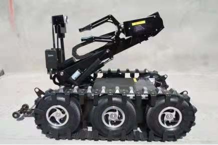 Präzisionsbearbeitung EOD-Roboter mit Vorgesetzt-kletternder/Ergreifungsfähigkeit