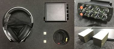 Tragbare Stereostethoskop-Wand-hörendes Gerät mit zwei Sensoren