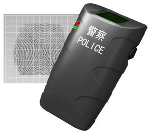 Polizei nimmt Recognizer-von gerichtliche Laborausrüstung für Strafsachen Fingerabdrücke
