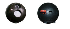 360°, das automatischen Überwachungs-Ball mit Realzeitbild-drahtlosem Ertrag 85 - 90mm dreht
