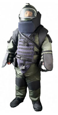 Olive Green Eod Bomb Suit 21 Schicht-Gewebes-Aramidfaser